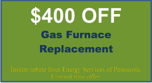 $400 off Gas Furnace Replacement